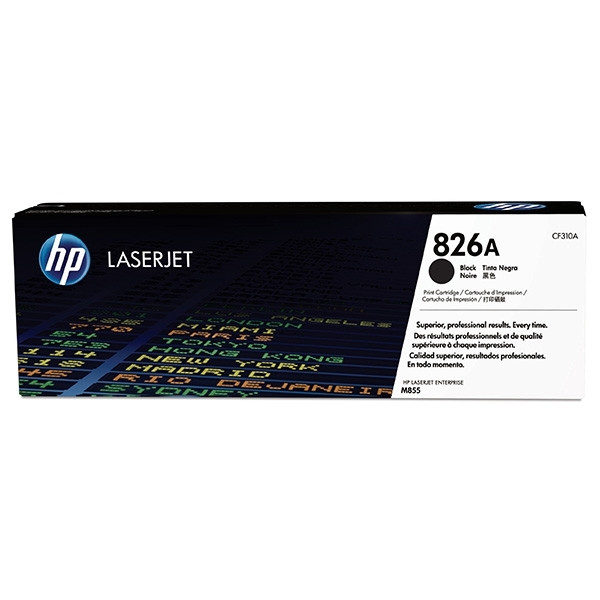 HP 826A (CF310A) toner zwart (origineel) CF310A 054724 - 1