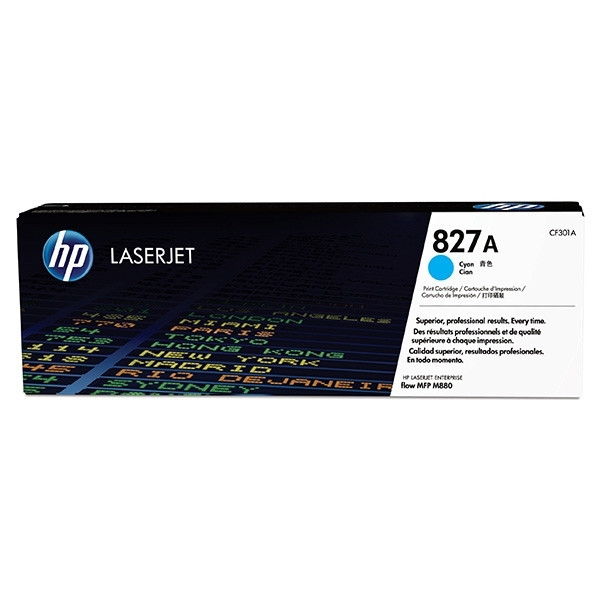 HP 827A (CF301A) toner cyaan (origineel) CF301A 054734 - 1