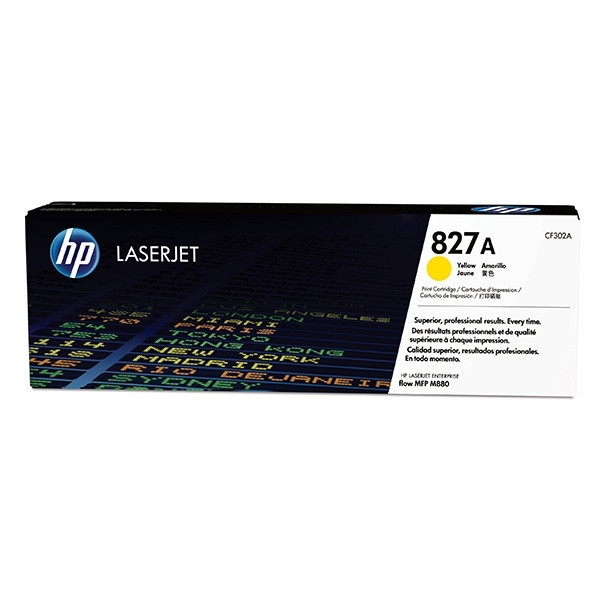 HP 827A (CF302A) toner geel (origineel) CF302A 054736 - 1