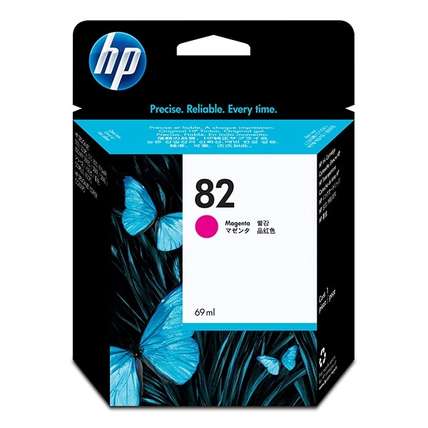 HP 82 (C4912A) inktcartridge magenta (origineel) C4912A 031010 - 1