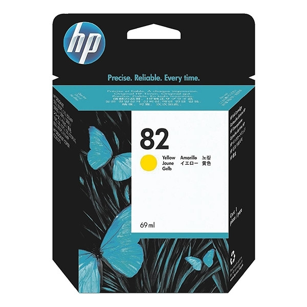 HP 82 (C4913A) inktcartridge geel (origineel) C4913A 031020 - 1