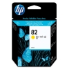 HP 82 (CH568A) inktcartridge geel (origineel)
