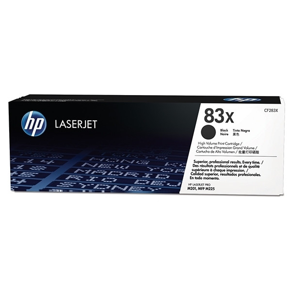 HP 83X (CF283X) toner zwart hoge capaciteit (origineel) CF283X 054818 - 1