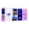 HP 83 (C4965A) UV printkop licht magenta met printkopreiniger (origineel) C4965A 031670