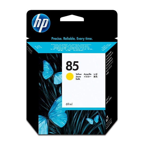 HP 85 (C9427A) inktcartridge geel (origineel) C9427A 031710 - 1