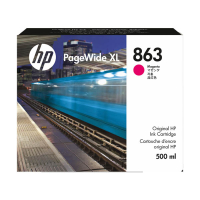 HP 863 (F9K38A) inktcartridge magenta (origineel) 093490