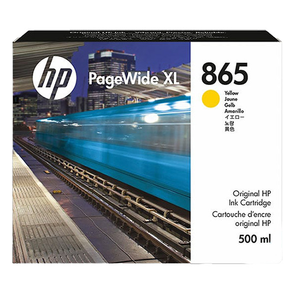 HP 865 (3ED84A) inktcartridge geel (origineel) 3ED84A 093326 - 1