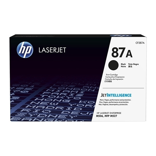 HP 87A (CF287A) toner zwart (origineel) CF287A 054880 - 1