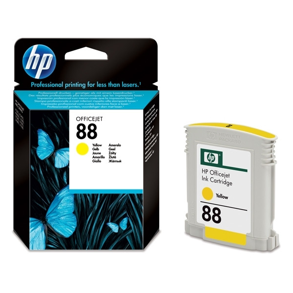 HP 88 (C9388AE) inktcartridge geel (origineel) C9388AE 030730 - 1