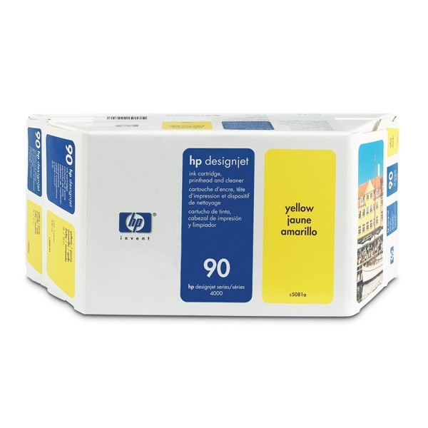 HP 90 (C5081A) value pack geel (origineel) C5081A 030670 - 1