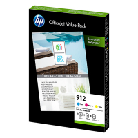 HP 912 multipack cyaan/magenta/geel (origineel) 6JR41AE 653006