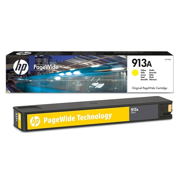 HP 913A (F6T79AE) inktcartridge geel (origineel) F6T79AE 054912 - 1