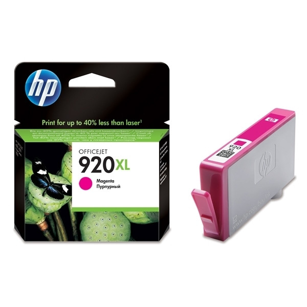 HP 920XL (CD973AE) inktcartridge magenta hoge capaciteit (origineel) CD973AE 044020 - 1