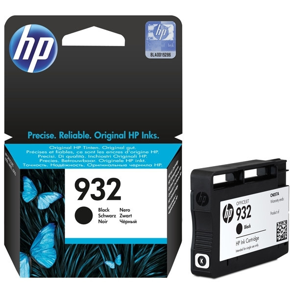 HP 932 (CN057AE) inktcartridge zwart (origineel) CN057AE 044144 - 1
