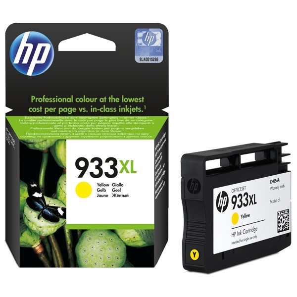 HP 933XL (CN056AE) inktcartridge geel hoge capaciteit (origineel) CN056AE 044152 - 1