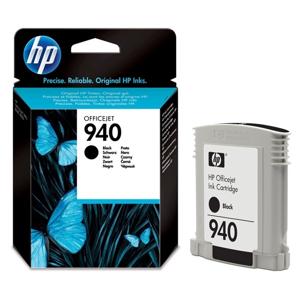 HP 940 (C4902AE) inktcartridge zwart (origineel) C4902AE 044000 - 1