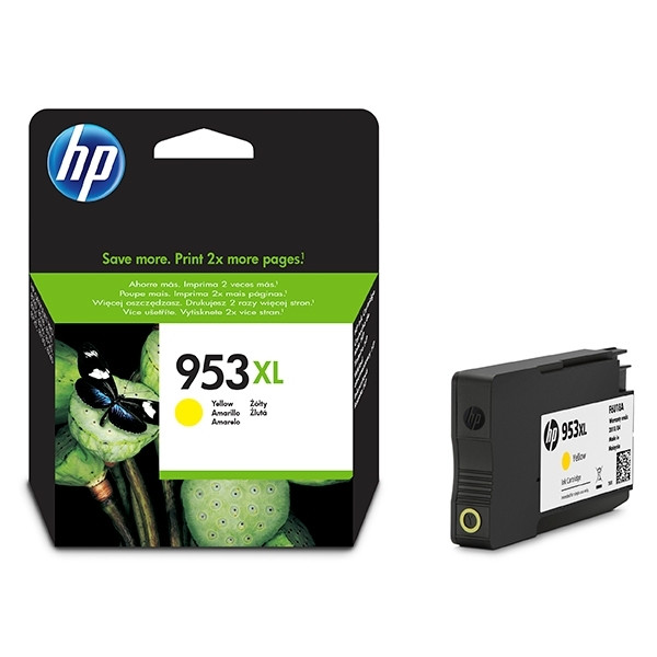 HP 953XL (F6U18AE) inktcartridge geel hoge capaciteit (origineel) F6U18AE 044542 - 1