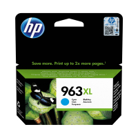 HP 963XL (3JA27AE) inktcartridge cyaan hoge capaciteit (origineel) 3JA27AE 055384