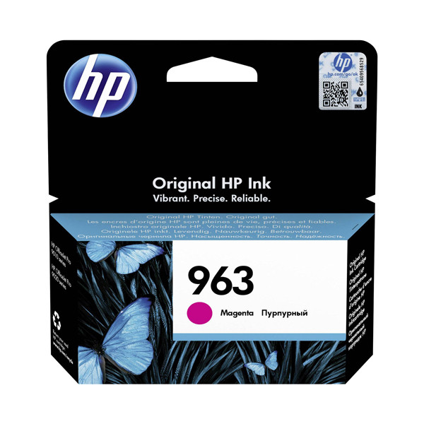 HP 963 (3JA24AE) inktcartridge magenta (origineel) 3JA24AE 055378 - 1