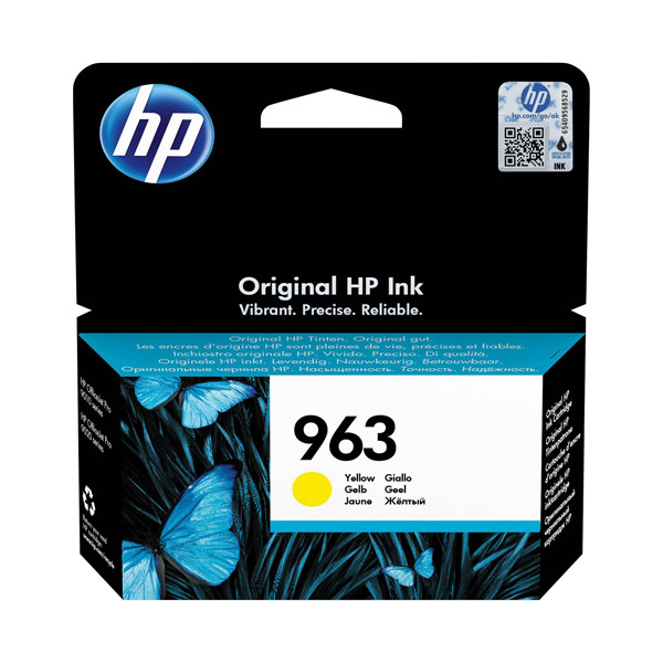 HP 963 (3JA25AE) inktcartridge geel (origineel) 3JA25AE 055380 - 1