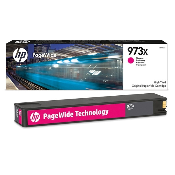 HP 973X (F6T82AE) inktcartridge magenta hoge capaciteit (origineel) F6T82AE 054918 - 1