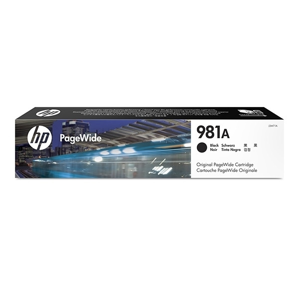 HP 981A (J3M71A) inktcartridge zwart (origineel) J3M71A 044554 - 1