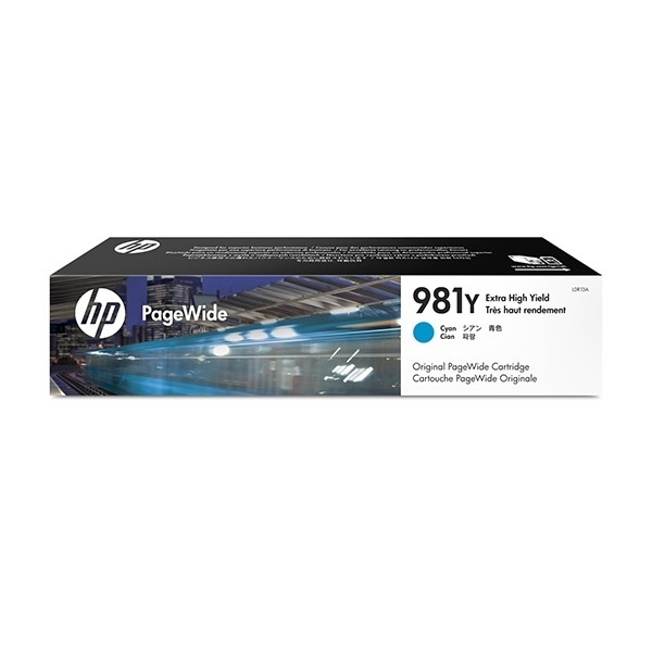 HP 981Y (L0R13A) inktcartridge cyaan extra hoge capaciteit (origineel) L0R13A 044564 - 1
