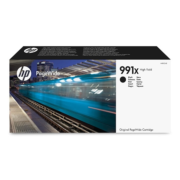 HP 991X (M0K02AE) inktcartridge zwart hoge capaciteit (origineel) M0K02AE 030582 - 1