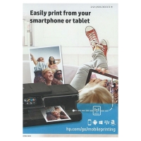 HP Advanced glossy photo paper 250 g/m² 13 x 18 cm borderless 5 vellen + 3 enveloppen CR700-10018 064986