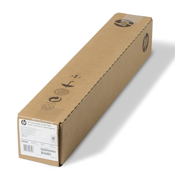 HP C6029C Heavyweight Coated Paper roll 610 mm (24 inch) x 30,5 m (131 g/m²) C6029C 151044 - 1