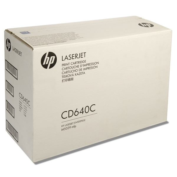 HP CD640C toner zwart (origineel) CD640C 039932 - 1