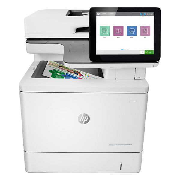 HP Color LaserJet Enterprise Flow MFP M578c all-in-one A4 laserprinter kleur (4 in 1) 7ZU87AB19 817106 - 1