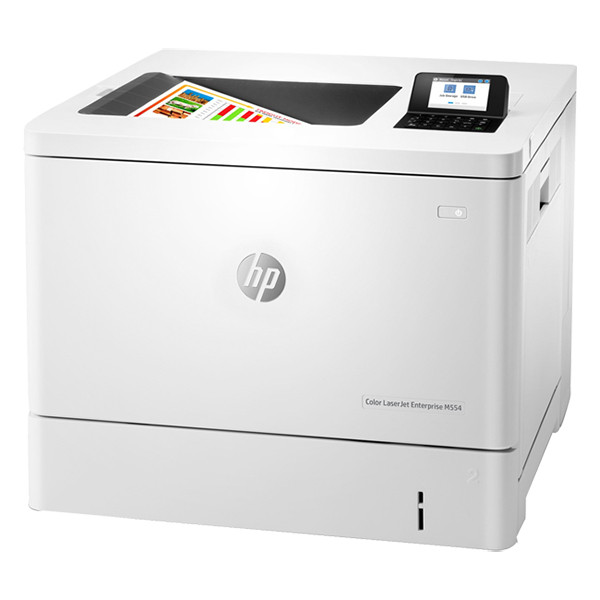 HP Color LaserJet Enterprise M554dn A4 laserprinter kleur 7ZU81AB19 817108 - 1