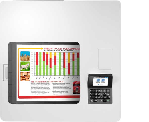 HP Color LaserJet Enterprise M554dn A4 laserprinter kleur 846229 - 2