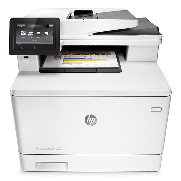 HP Color LaserJet Pro M477fdn all-in-one A4 laserprinter kleur (4 in 1) CF378A 841118 - 1