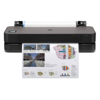 HP DesignJet T250 24-inch inkjetprinter met wifi 5HB06AB19 5HB06DB19 817095