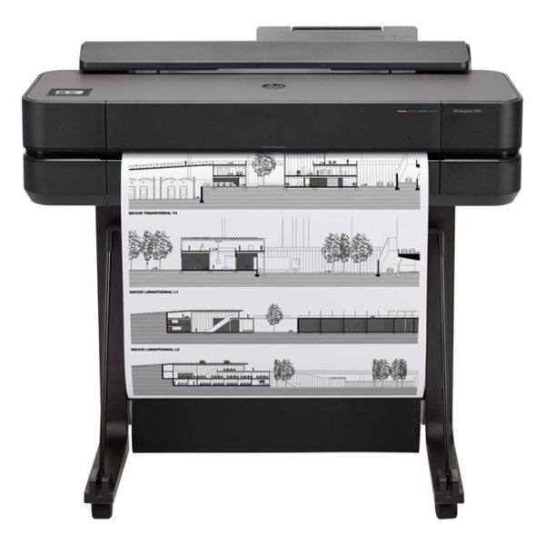 HP DesignJet T650 24-inch inkjetprinter met wifi 5HB08AB19 5HB08DB19 817097 - 1