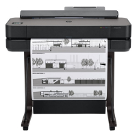 HP DesignJet T650 24-inch inkjetprinter met wifi 5HB08AB19 5HB08DB19 817097
