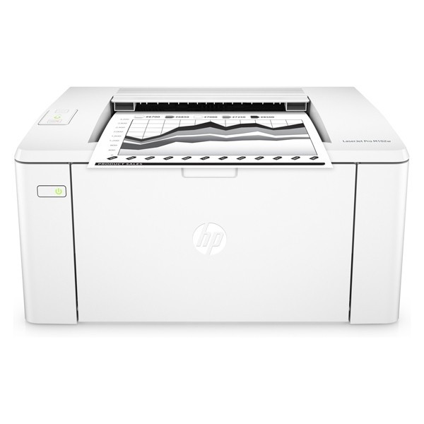 HP LaserJet Pro M102w A4 laserprinter zwart-wit met wifi G3Q35AB19 841164 - 1