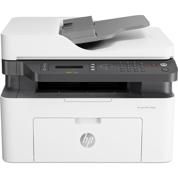 HP Laser MFP 137fwg all-in-one laserprinter zwart-wit met wifi (4 in 1) 6HU12AB19 817023 - 1