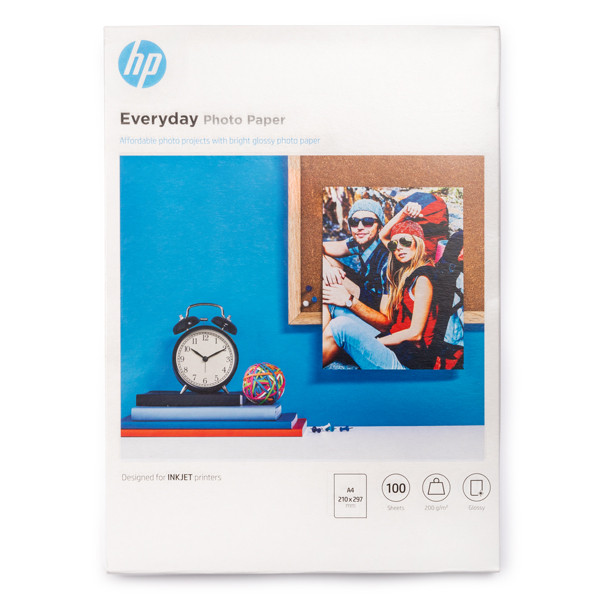 HP Q2510A everyday photo paper glossy 200 g/m² A4 (100 vellen) Q2510A 064830 - 1