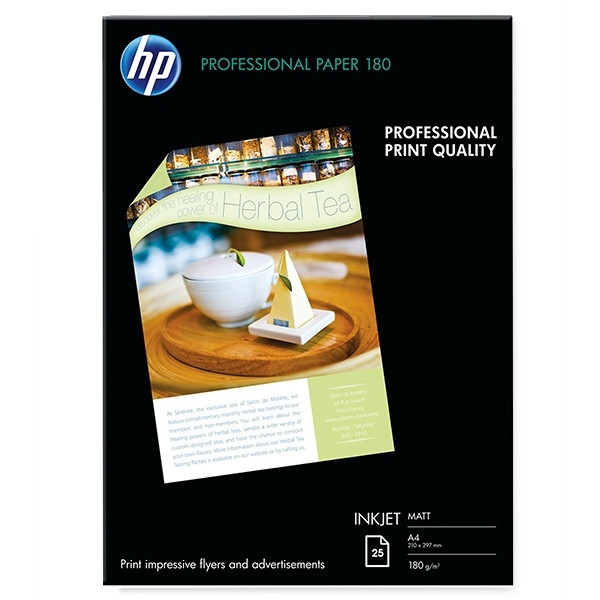 HP Q6592A professional paper mat 180 g/m² A4 (25 vellen)  064701 - 1