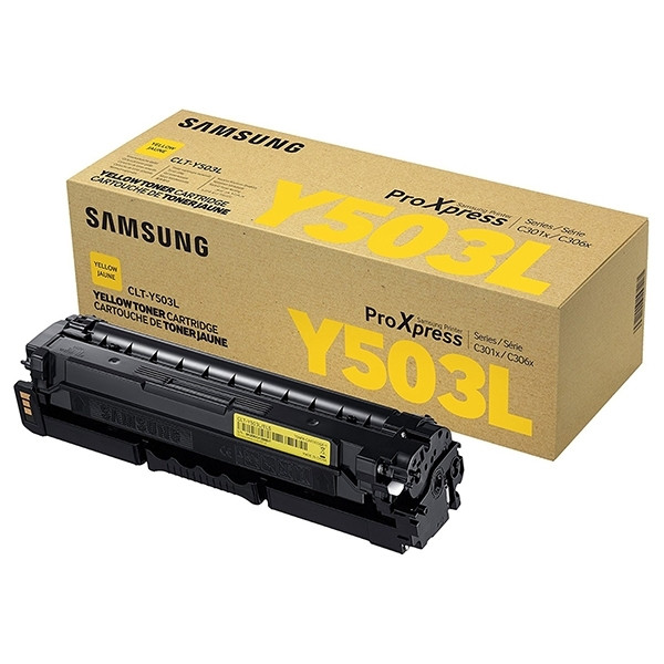 HP SU491A (CLT-Y503L) toner geel (origineel) SU491A 092890 - 1