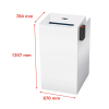 HSM Pure 740 max papierversnipperaar snippers 213439 - 2