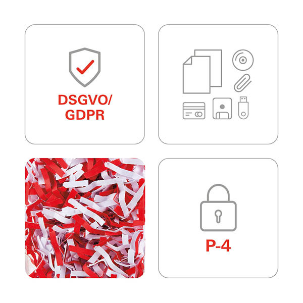 HSM Securio P44i papierversnipperaar snippers 213436 - 4
