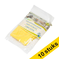 Aanbieding: 10x HY@PRO Latex huishoudhandschoenen S geel (1 paar, 60 gram) SHY00311