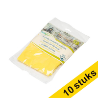 Aanbieding: 10x HY@PRO Latex huishoudhandschoenen XL geel (1 paar, 60 gram) SHY00317