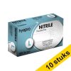 Aanbieding: 10x HY@PRO Medical Nitril handschoenen L poedervrij blauw (6,2 gram, 30 cm, 100 stuks) SHY00015 - 1