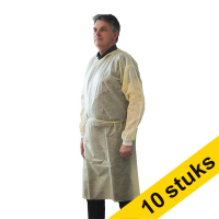 Aanbieding: 10x HY@PRO Non-woven SMS isolatiejas geel (10 stuks – 20g)