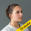 Aanbieding: 10x HY@PRO Nylon haarnetjes op ring bruin op ring (100 stuks – 55 cm) SHY00355 - 1